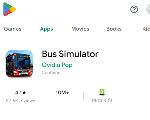 bus game