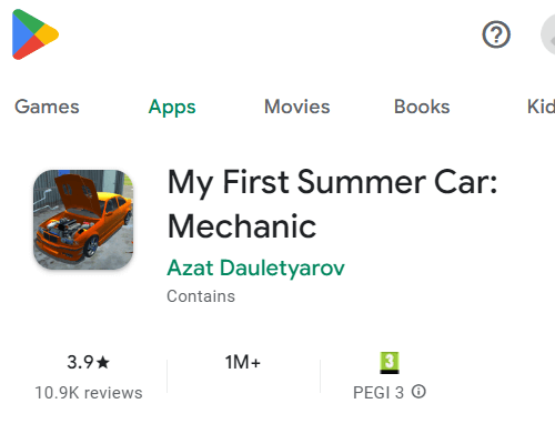 car game