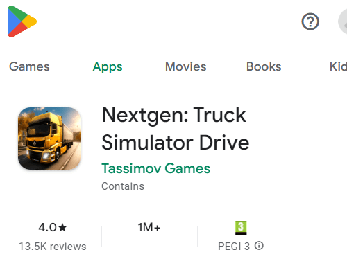 truck game