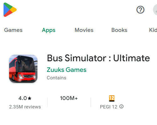 bus game