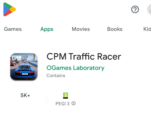 racing game